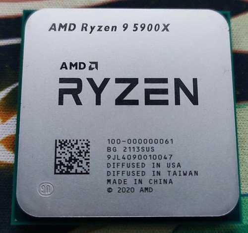 Amd ryzen 5900x core 3 - amd, 12