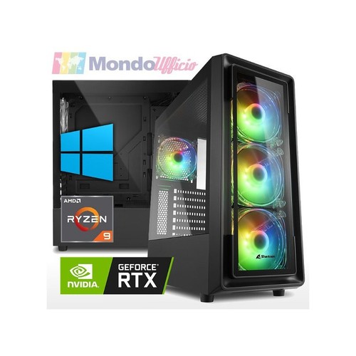 Gaming amd ryzen - pc, 9