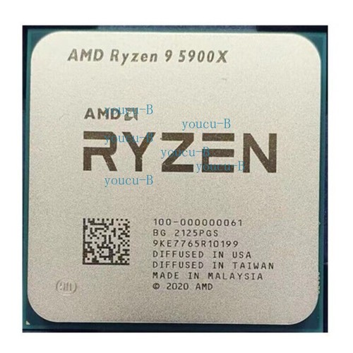 Amd ryzen 5900x ghz - 9, 3,7